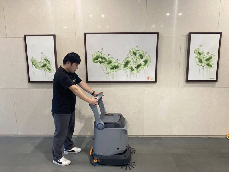 robot c40 keenon được triển khai tại hà nội