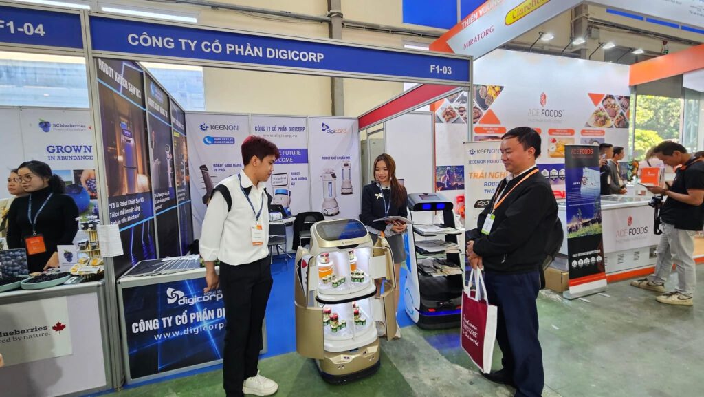 DIGICORP AND KEENON ROBOT PARTICIPATE IN FOOD & HOTEL 2023 EXHIBITION